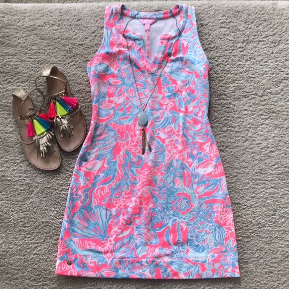 Lilly Pulitzer Dresses & Skirts - Lilly Pulitzer Estrada Printed Knit Shift Dress